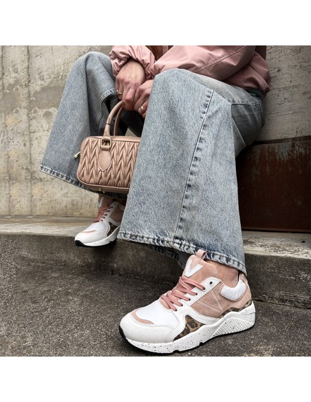 Vitamina sneakers modello canaria bianco/cipria