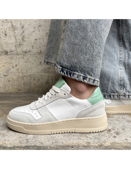 PASINETTI SNEAKERS IN PELLE GHIACCIO