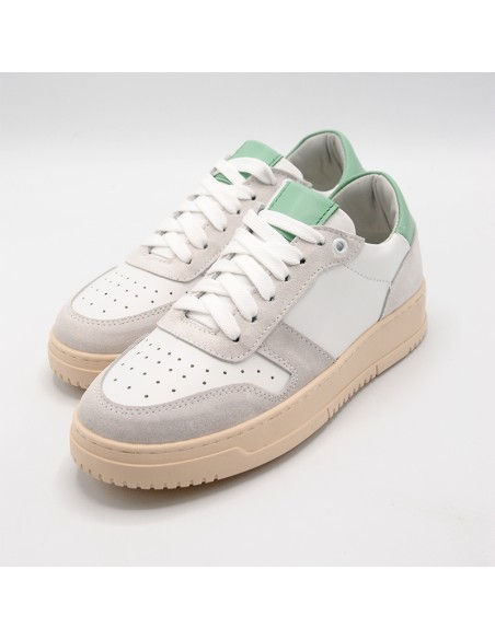 PASINETTI SNEAKERS IN PELLE GHIACCIO