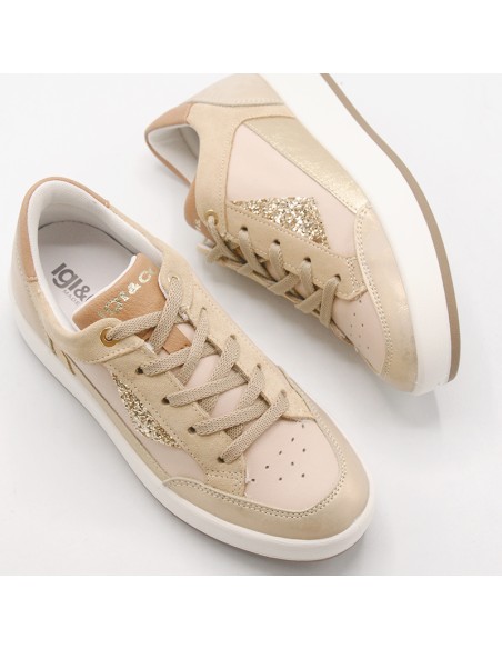 IGI&CO 7655100 sneakers con dettaglio glitter