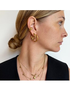 Ear Cuff oro medio 2