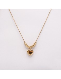 Collana in acciaio con...