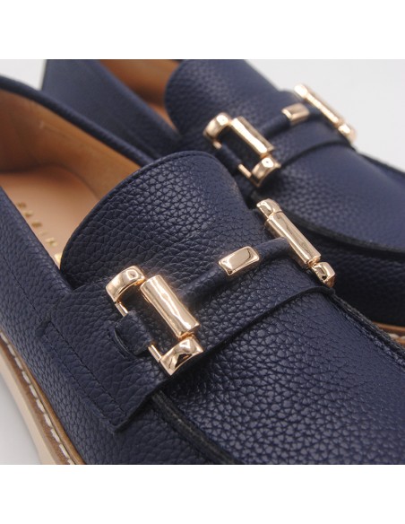 Pasinetti mocassino soft blu