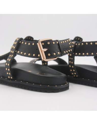 Ovyè sandalo in pelle con borchiette...