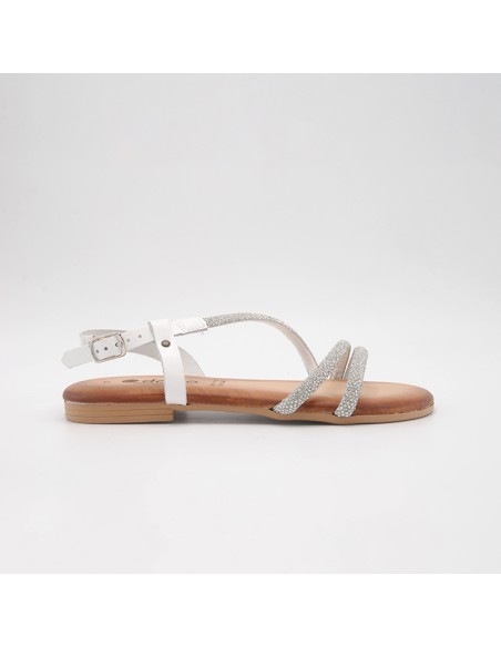 Dorea sandalo bianco con strass