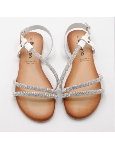 Dorea sandalo bianco con strass