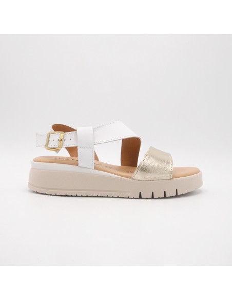 Gio dreams sandalo bianco con zeppa