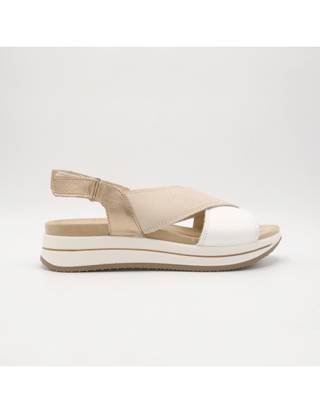 Igi&co sandalo con fasce ad intreccio