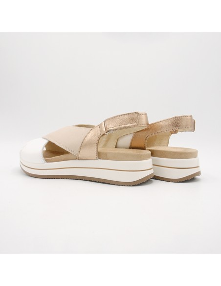 Igi&co sandalo con fasce ad intreccio