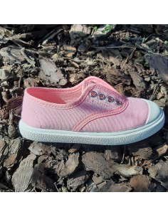 Grunland sneakers in tela ROSA 2