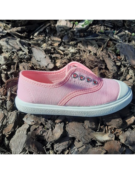 Grunland sneakers in tela ROSA
