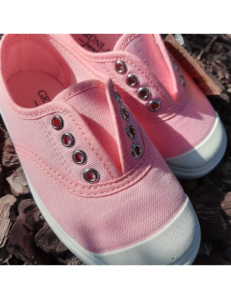 Grunland sneakers in tela ROSA