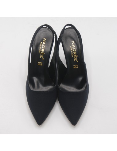 NACREE DECOLLETE' IN LYCRA NERO