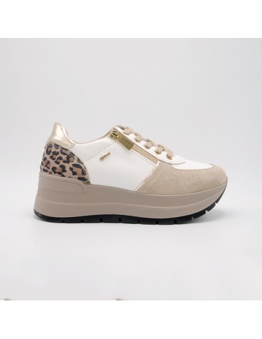 IGI&CO 8677533 sneakers animalier con zeppa
