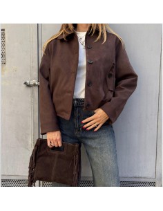 Lumina Bomber eco suede  2
