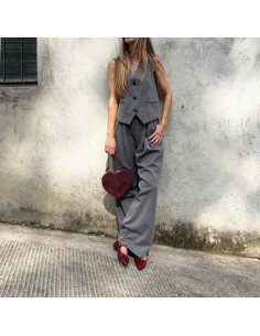 Lumina pantalone gessato... 2