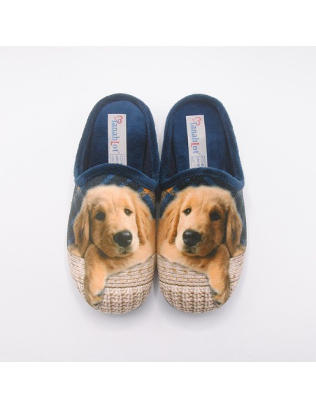 SHOESY CIABATTA STAMPA CAGNOLINO