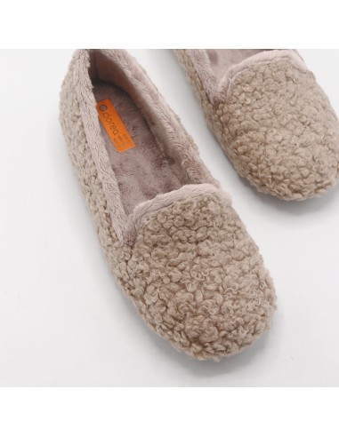 Ciabatta / ballerina in peluches teddy