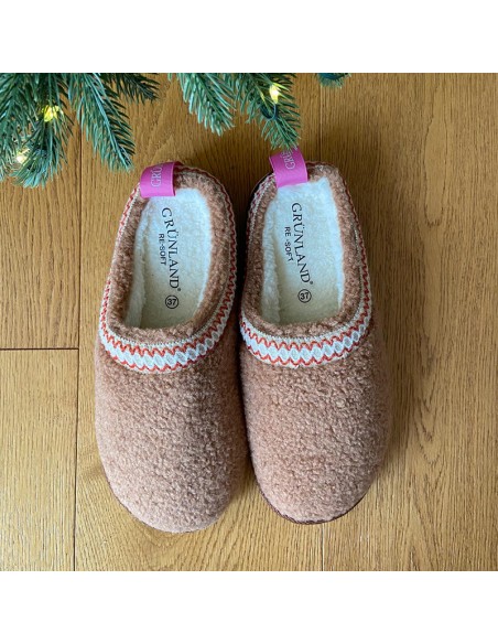 GRUNLAND KANTCI2476 Ciabatta tasman cuoio