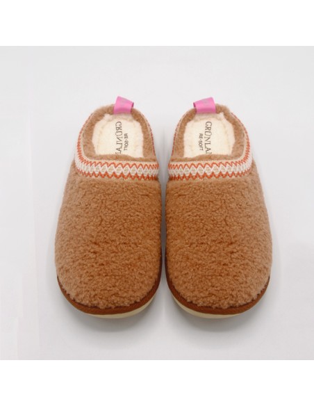 GRUNLAND KANTCI2476 Ciabatta tasman cuoio