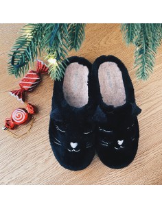 GRUNLAND CIABATTA GATTINO NERO