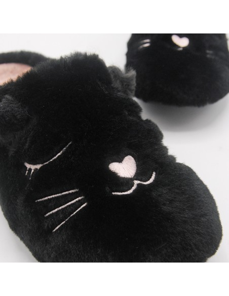 GRUNLAND CIABATTA GATTINO NERO