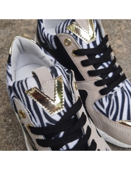Vitamina sneakers mod.CANARIA zebrata