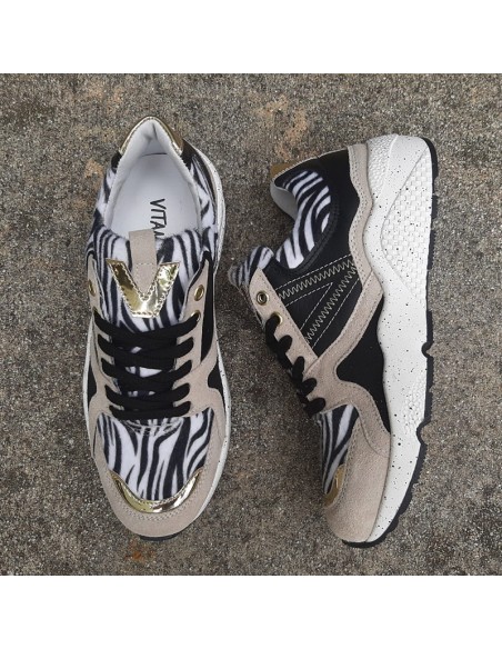Vitamina sneakers mod.CANARIA zebrata