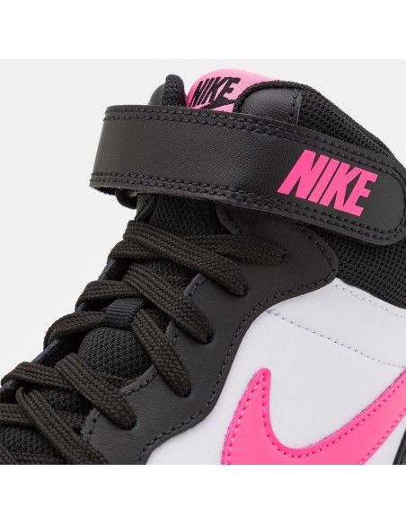 NIKE COURT MID 2 NERO/BIANCO/FUXIA