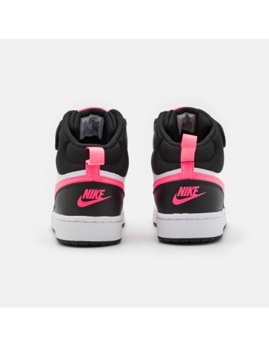 NIKE COURT MID 2 NERO/BIANCO/FUXIA