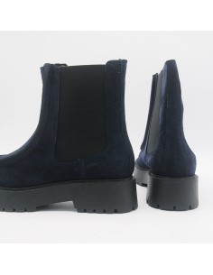 Dreena's boots camoscio blu 2