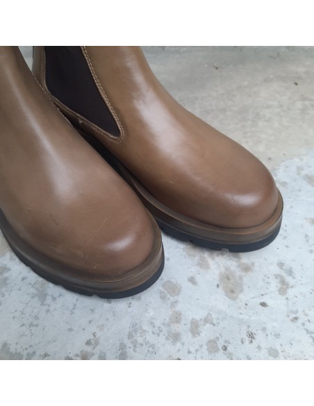 IGI&CO Beatles in pelle taupe