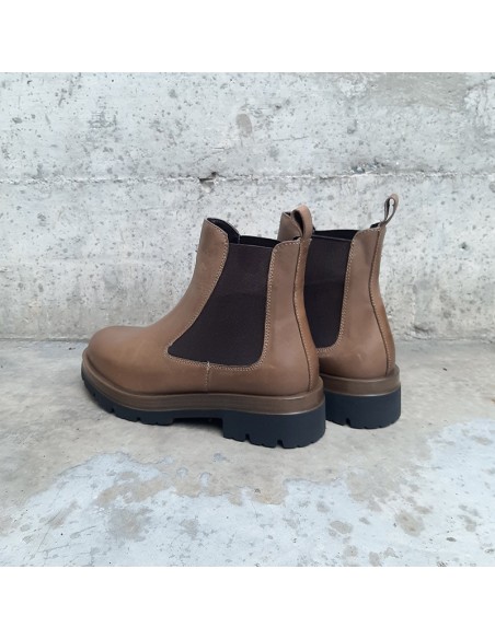 IGI&CO Beatles in pelle taupe