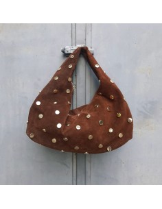 Borsa camoscio cioccolato...