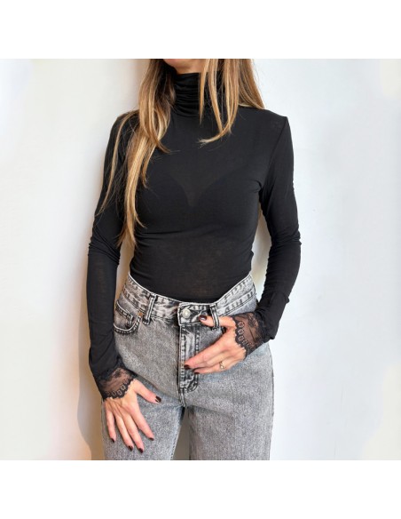 Lumina dolcevita "Cashmere Touch" nero