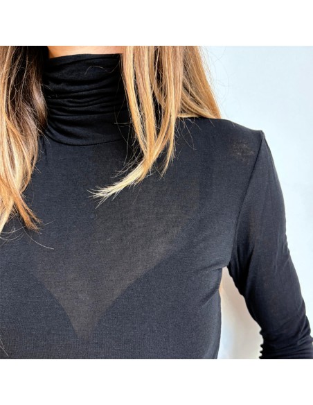 Lumina dolcevita "Cashmere Touch" nero