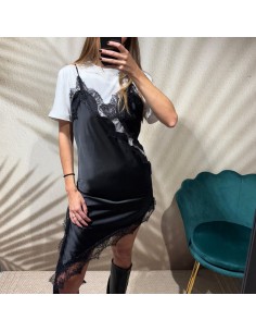 Abito/sottoveste con pizzo... 2