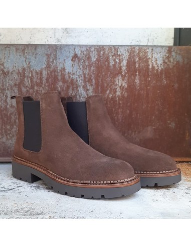 Dreena's boots in camoscio marrone