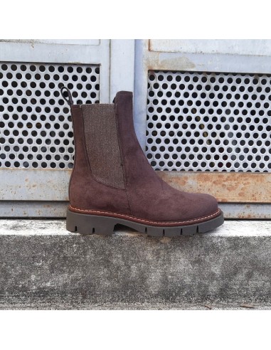 Pasinetti boots scamosciato t.moro