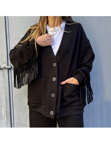 Lumina felpa/cardigan LD3644 nero
