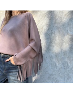 Lumina felpa frange fango 2