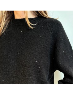 Susi Mix Maglione nero con... 2