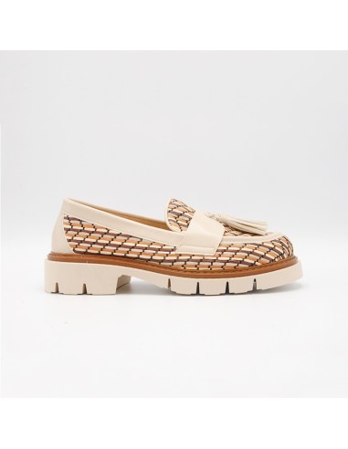Pasinetti mocassino in rafia...