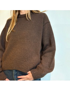 Maglione misto alpaca t.moro 2