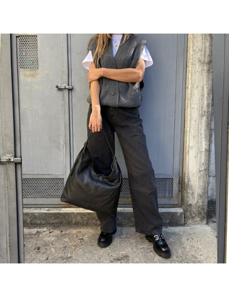 Lumina Jeans baloon nero