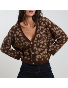 Susi Mix cardigan animalier...