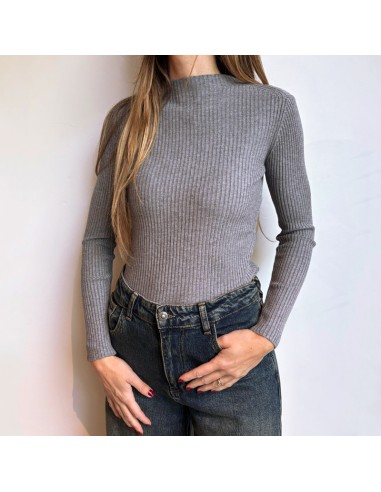 Susy Mix dolcevita costine grigio