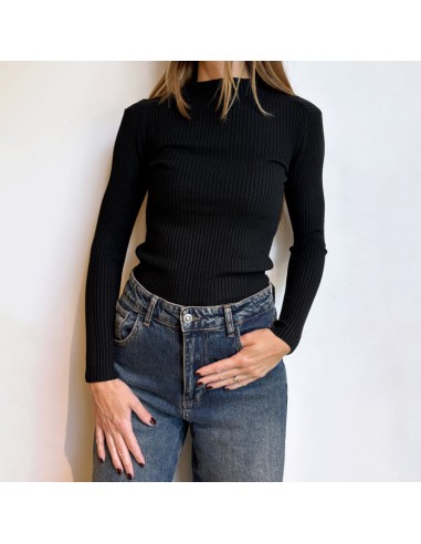 Susy Mix dolcevita costine nero