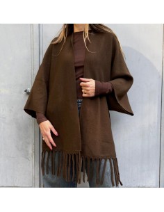 Susy Mix cappa con frange...