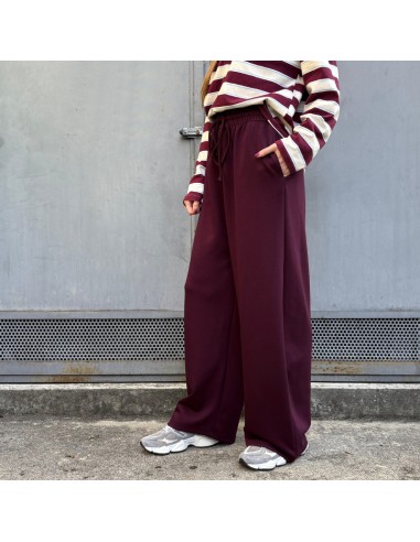 Lumina pantalone jogger LD3358 bordeaux